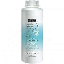 Puder do stóp antybakteryjny, Beauty Formulas, 100g