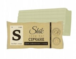 Mydło w kostce Siarkowe, Shik, 140g