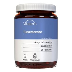 Turkesterone (Ajuga Turkestanica), Vitaler's, 60 kapsułek