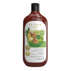 Szampon do włosów osłabionych z tendencją do wypadania, Imbir, Ecos Lab Flora, 500ml