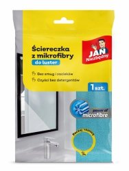JAN NIEZBĘDNY Ściereczka z mikrofibry do luster