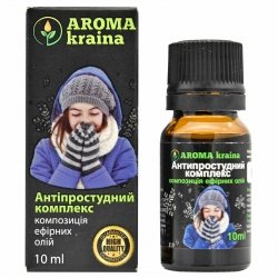 Kompozycja Olejków Eterycznych Przeciwprzeziębieniowa, AROMA kraina, 10ml