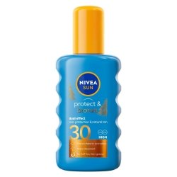 NIVEA SUN Protect & Bronze Balsam do opalania aktywujący naturalną opaleniznę w sprayu SPF30 200 ml