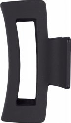 Top Choice Klamra do włosów czarna z połyskiem (25839)  1szt