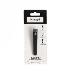 DONEGAL Mat Crush Obcinacz do paznokci - czarny matowy (2144)