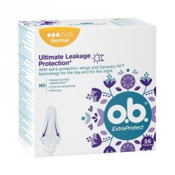 O.B. ExtraProtect Normal Tampony 56 szt