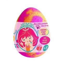CHLAPU CHLAP Musujące jajo Bijou Surpise z pierścionkiem o zapachu papai