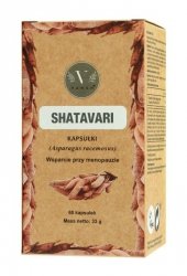 VANAN Shatavari Suplement diety wspomagający układ rozrodczy i hormonalny Kapsułki 60 szt.