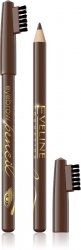 Eveline Eyebrow Pencil Kredka do brwi -  brąz  1szt