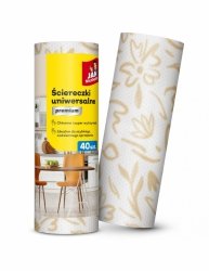 JAN NIEZBĘDNY Ściereczka na rolce - premium 40 sztuk