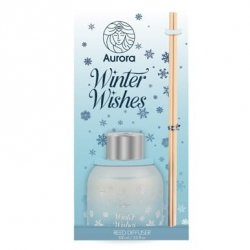 AURORA Winter Wishes Dyfuzor zapachowy z patyczkami Blueberry Vanilla 100 ml