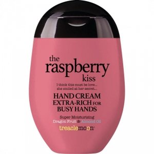 TREACLEMOON The Raspberry Kiss Bogaty Super Nawilżający Krem do rąk Dragon Fruit&Almond Oil 75ml 