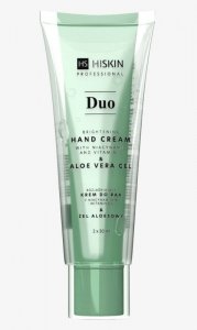 HISKIN DUO Rozjaśniający krem do rąk z niacynamidem i witaminą c 2 x 30 ml 
