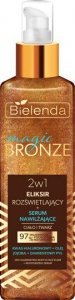 BIELENDA Magic Bronze Eliksir rozświetlający + Serum nawilżające 2w1 do twarzy i ciała 150 ml 