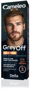 DELIA Cameleo Men Krem koloryzujący do włosów 5.0 Light Brown 2x15ml 