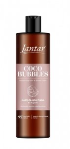 JANTAR Nawilżająca Piana do kąpieli z esencją bursztynową i kokosem - Coco Bubbles 400 ml 