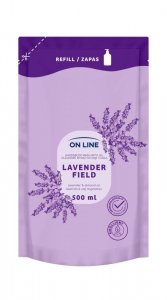 ON LINE Olejkowe mydło do rąk i ciała Lawenda & Olej migdałowy 500 ml 