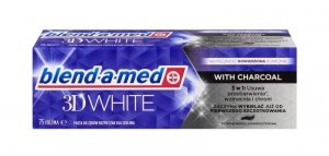 BLEND-A-MED 3D White Charcoal Pasta do zębów wybielająca 75 ml 