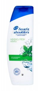P&G H&S SZAMPON 400ML MENTOL FRESH & 