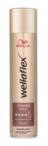P&G WELLAFLEX LAKIER 250ML (5) POWER HOLD STRONG& 