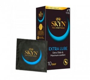 SKYN Prezerw. 10szt Extra Lubricated dodat.nawilż& 