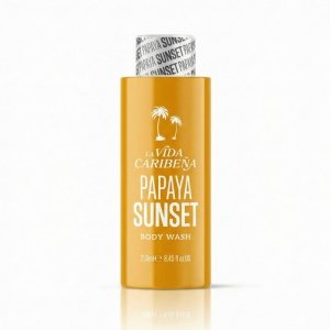 LA VIDA CARIBENA Żel pod prysznic Papaya Sunset 250 ml 