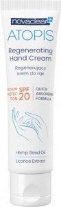 NOVACLEAR Atopis SPF 20 Krem do rąk z organicznym olejem konopnym 50 ml 