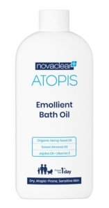 NOVACLEAR Atopis Emulsja do kąpieli dla dzieci i dorosłych z problemami skórnymi 200 ml 
