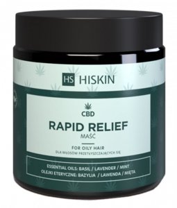 HISKIN Rapid Relief Maść do skóry suchej i wrażliwej - CBD i prebiotyki, 120ml 