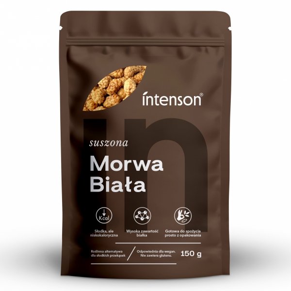 Morwa Biała, Owoc Suszony, Intenson, 150g