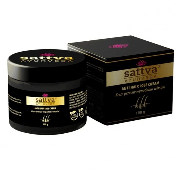 Anti Hair Loss Cream, Sattva Ayurveda, 100g