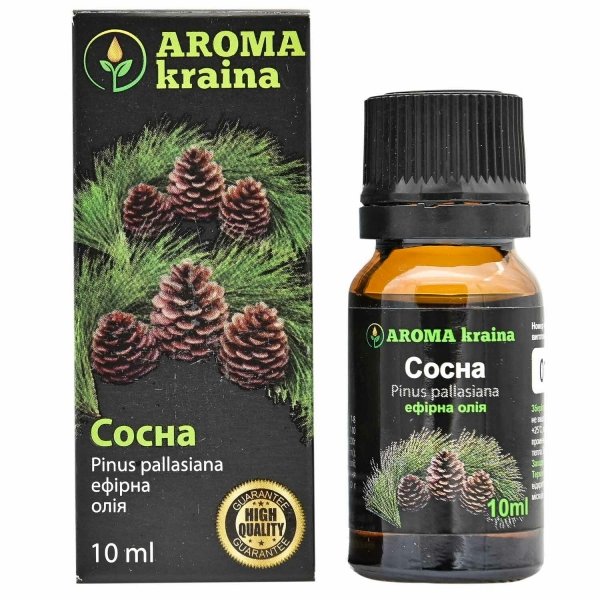 Olejek Eteryczny Sosnowy, Naturalny, AROMA kraina, 10ml