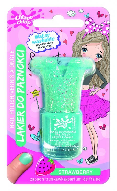 CHLAPU CHLAP LAKIER KORONA BROKAT 5ml turkus new