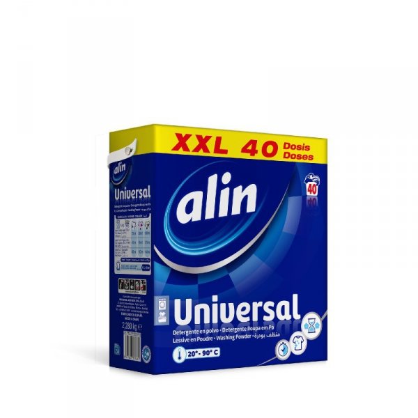 ALIN Universal Proszek do prania uniwersalny (40 prań) 2,28 kg