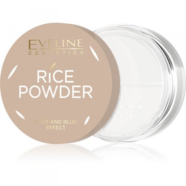 EVELINE Rice Powder Transparentny puder sypki ryżowy Matt And Blur 10 g