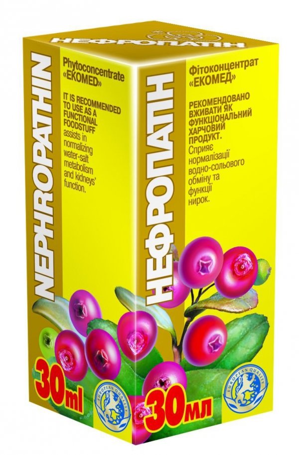 Nephropathin Herbal Drops, Ekomed Phyto Concentrate