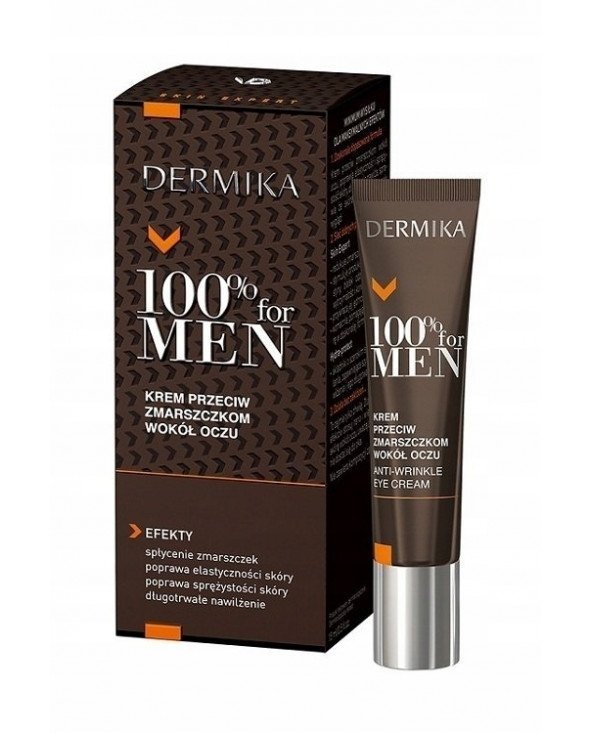 Dermika 100% for Men Krem pod oczy przeciwzmarszczkowy  15ml