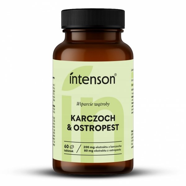Ostropest i Karczoch, Intenson, 60 tabletek