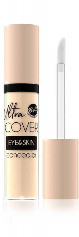 Bell Korektor intensywnie kryjący w płynie Ultra Cover Eye &amp; Skin nr 03 Medium Beige