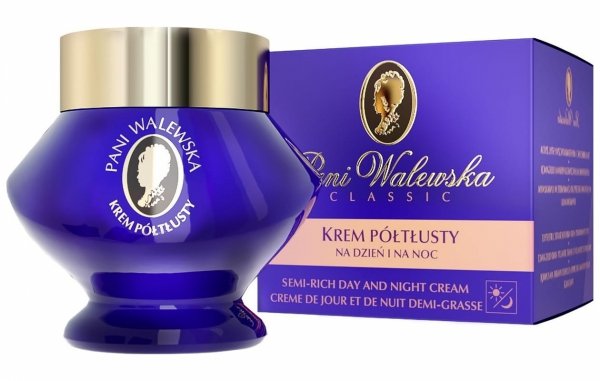 Krem Półtłusty na Dzień i na Noc Classic, Pani Walewska, 50 ml