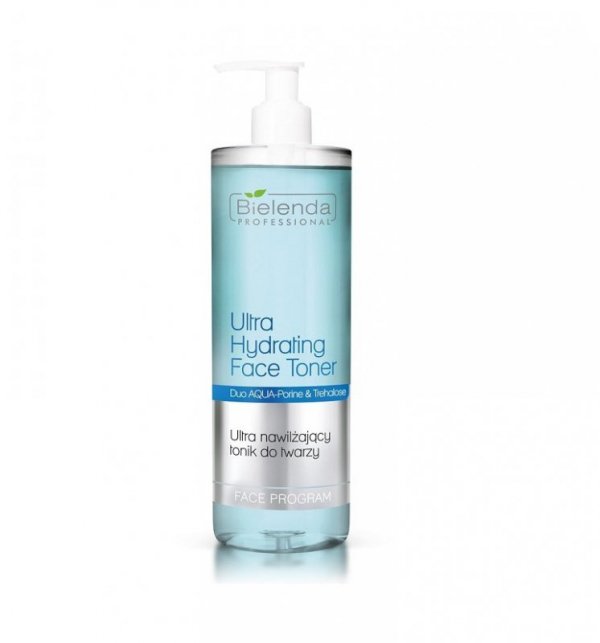 Bielenda Professional AQUA PORIN UE Ultranawilżający Tonik do twarzy 500 ml