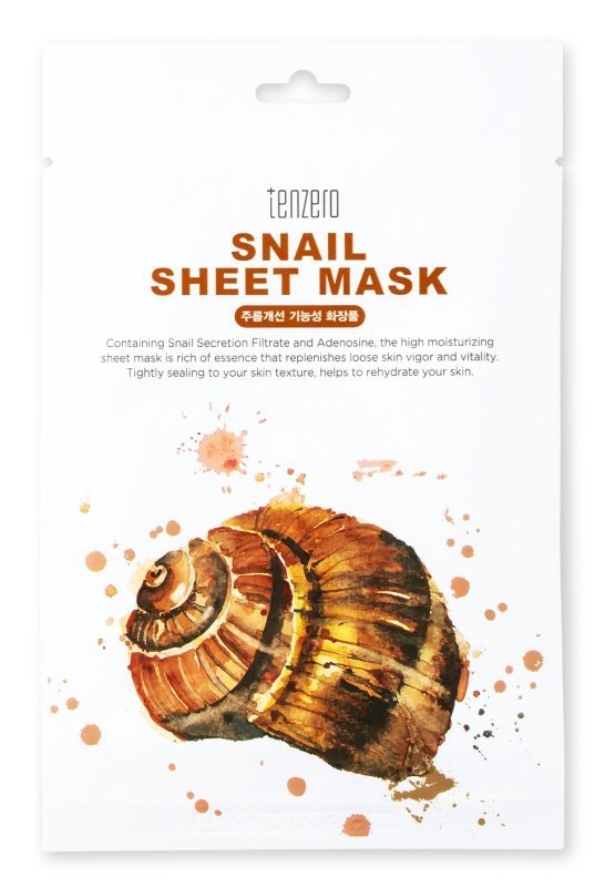 TENZERO Maska w płachcie Ślimak 25 ml
