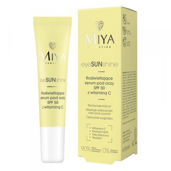MIYA eyeSUNshine Serum pod oczy SPF 50 15 ml