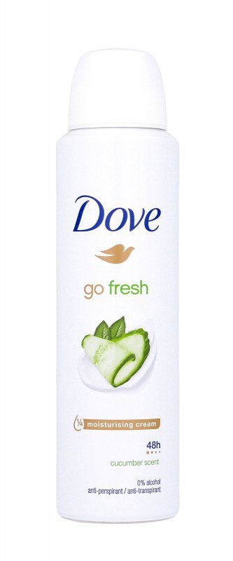 DOVE Go Fresh Antyperspirant dla kobiet w sprayu Cucumber Scent 150 ml
