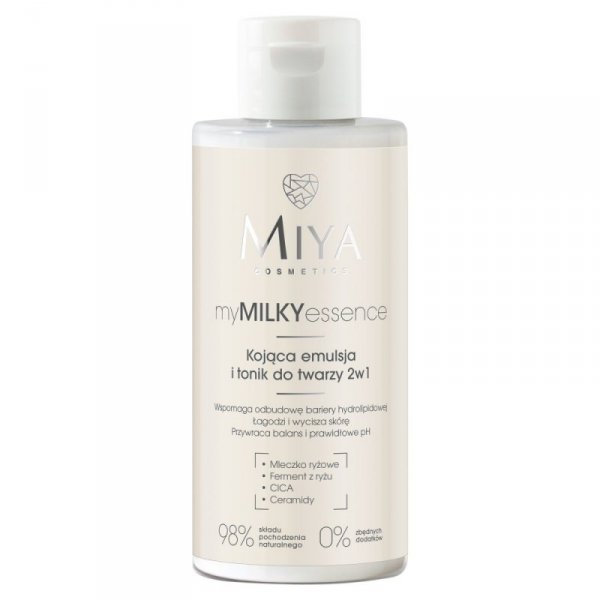 MIYA myMILKYessence Kojąca emulsja i tonik do twarzy 2w1 150 ml
