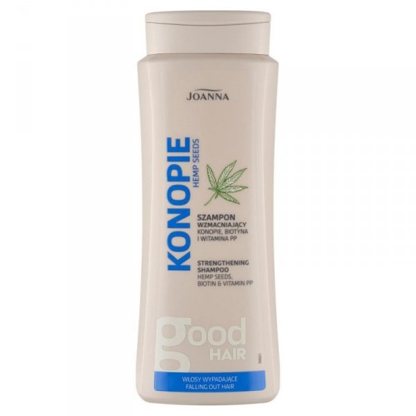 JOANNA Konopie Szampon wzmacniający do włosów wypadających 400ml