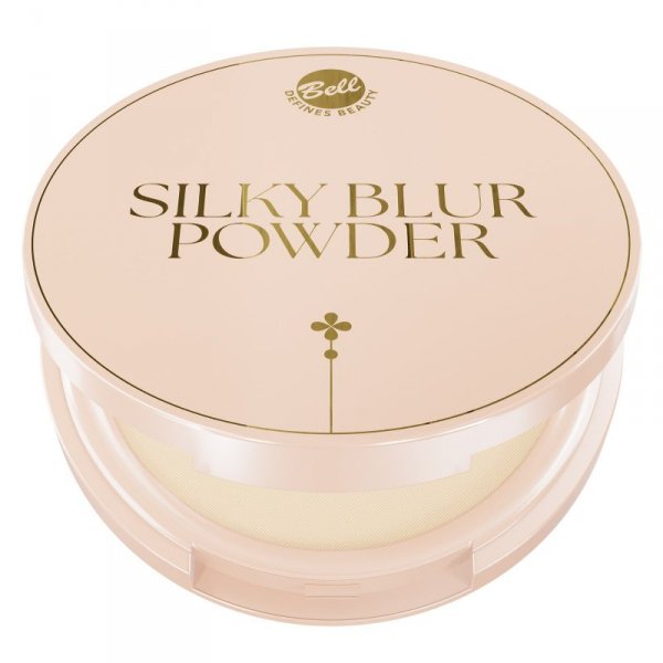 BELL Silky Blur Powder Prasowany puder blurujący 01 Velvet Beige  10g