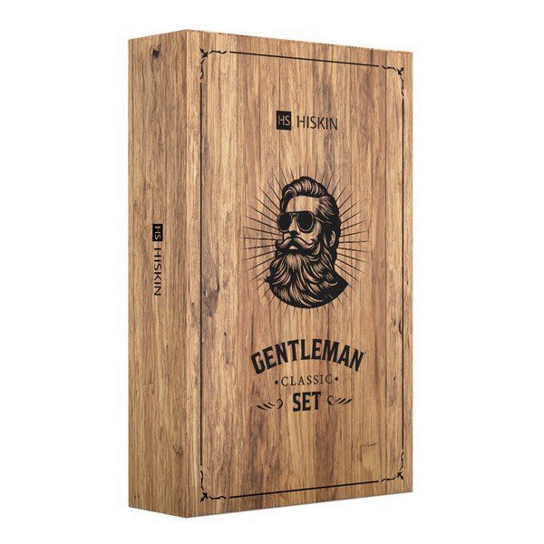 HISKIN Gentleman Zestaw prezentowy Męska skrzynia - 6 elementów