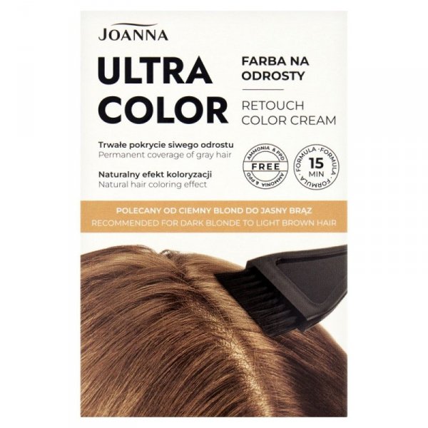 JOANNA Ultra Color Farba na odrosty od ciemnego blondu do jasnego brązu 1 op.