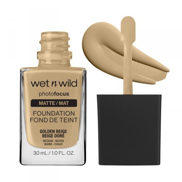 WET N WILD Photo Focus Podkład matujący Golden beige 30 ml